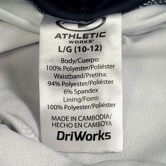 Athletic Works Butterfly Shorts and Shirt Set Girl's Size L - Picture 6 of 8